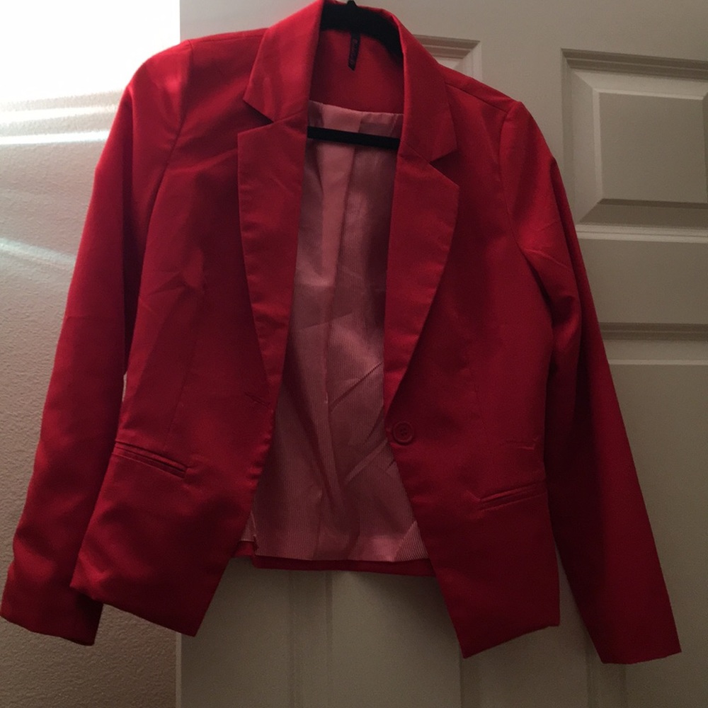 Red blazer - Picture 2 of 2